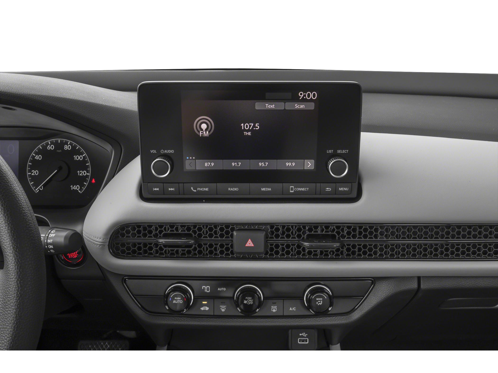 2027 Honda HR-V interior — infotainment display