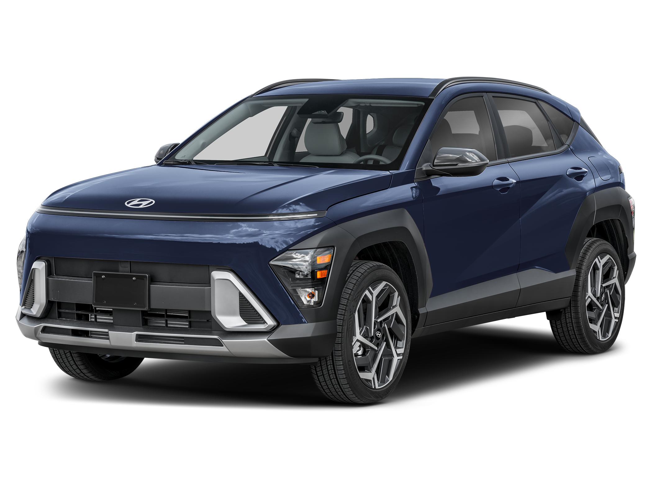 kona SEL Premium FWD — Denim Blue Pearl