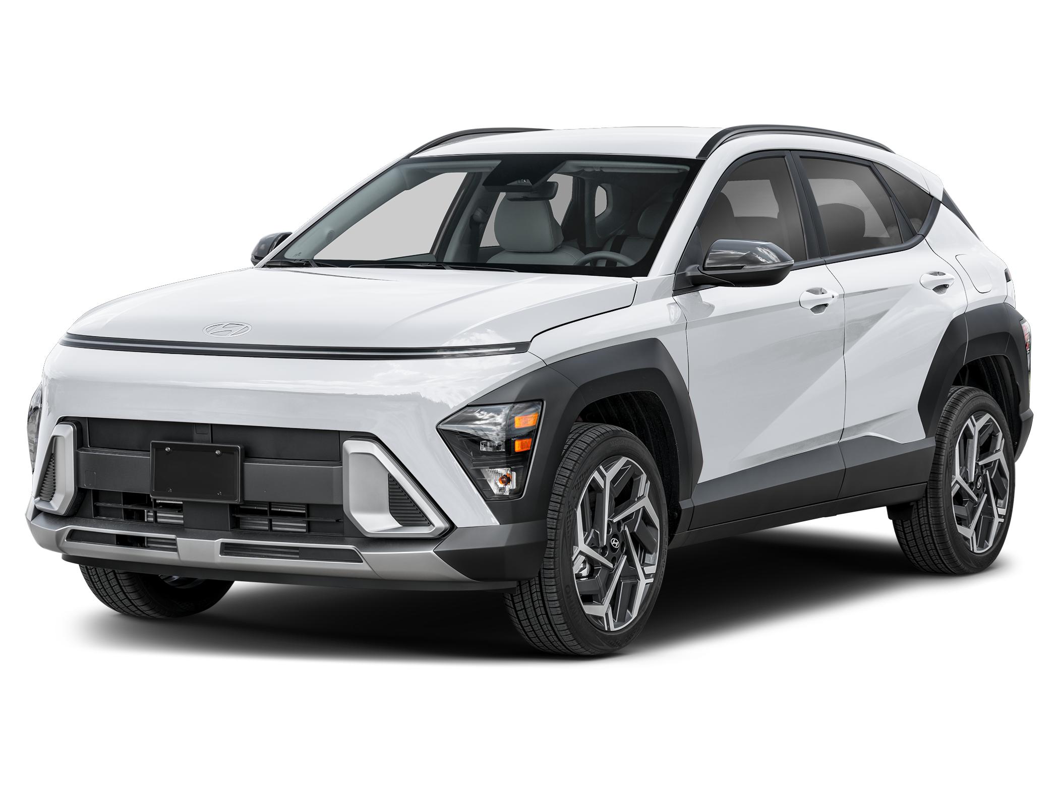 kona SEL Premium FWD — Atlas White