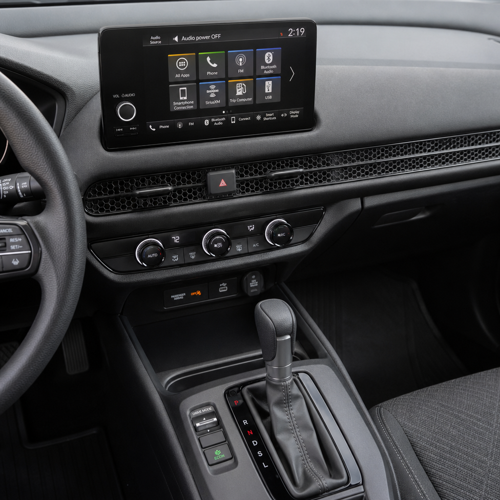2027 Honda HR-V LX FWD — Black Cloth