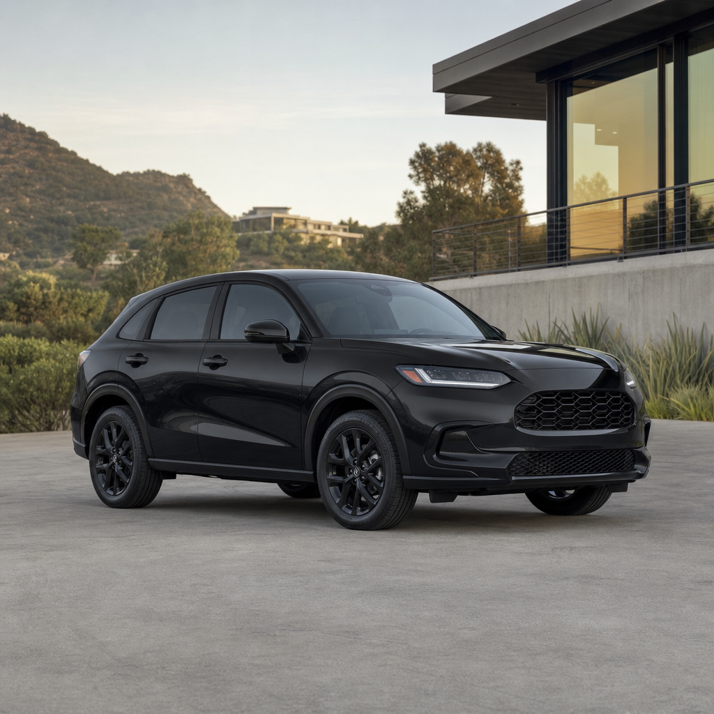 2027 Honda HR-V Sport FWD — Crystal Black Pearl