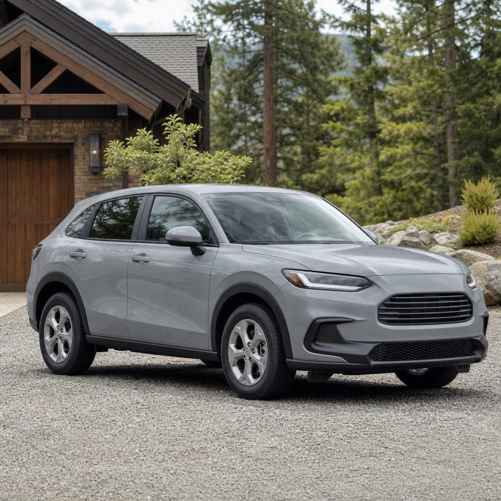 2027 Honda HR-V LX FWD — Solar Silver Metallic