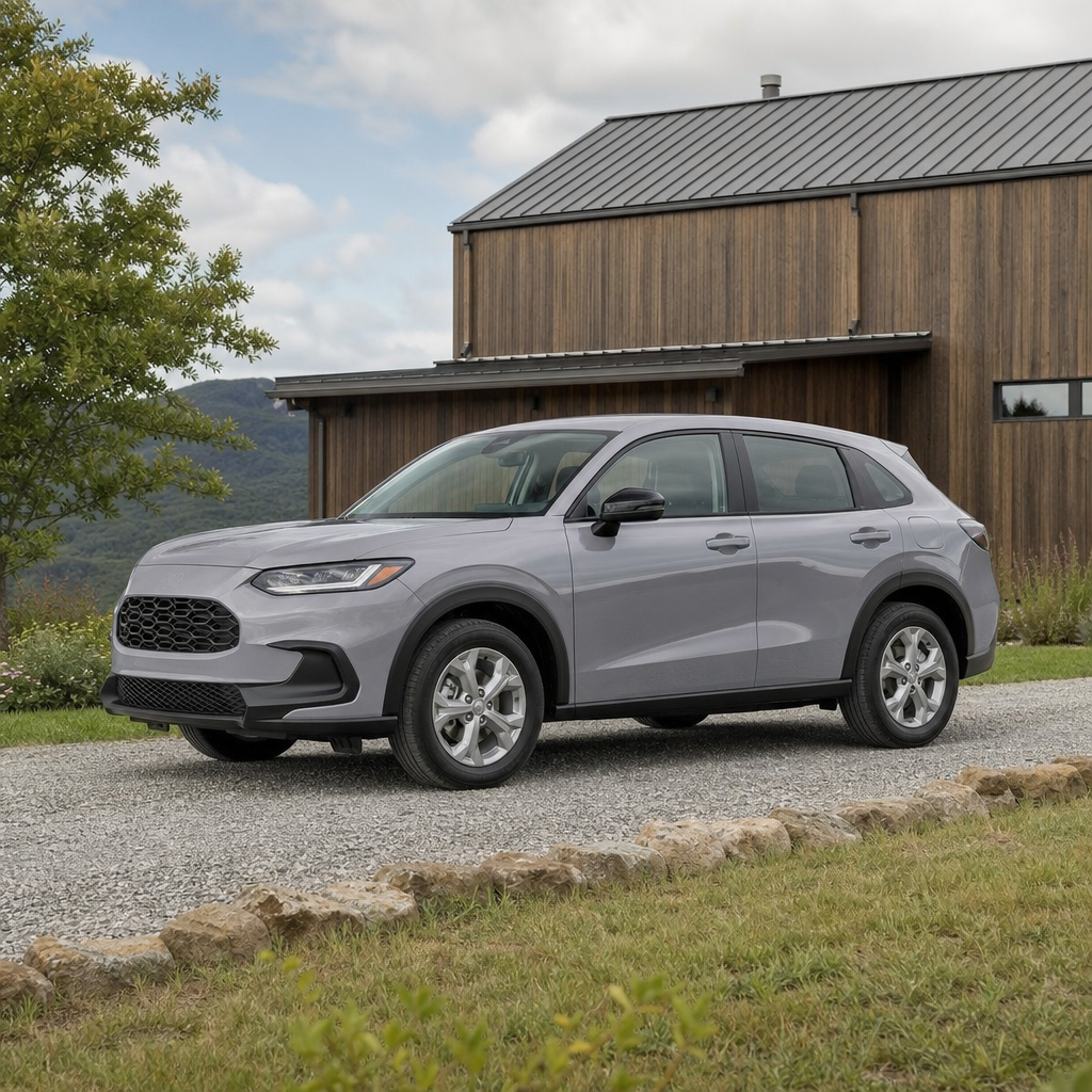 2027 Honda HR-V LX FWD — Solar Silver Metallic