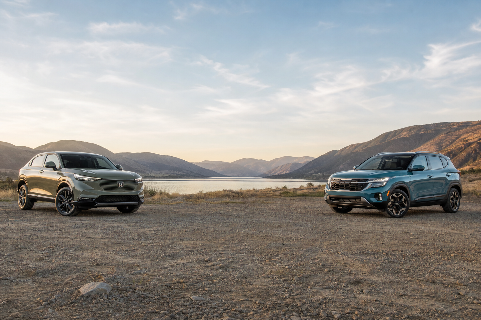 Honda HR-V LX AWD vs Kia Seltos S AWD