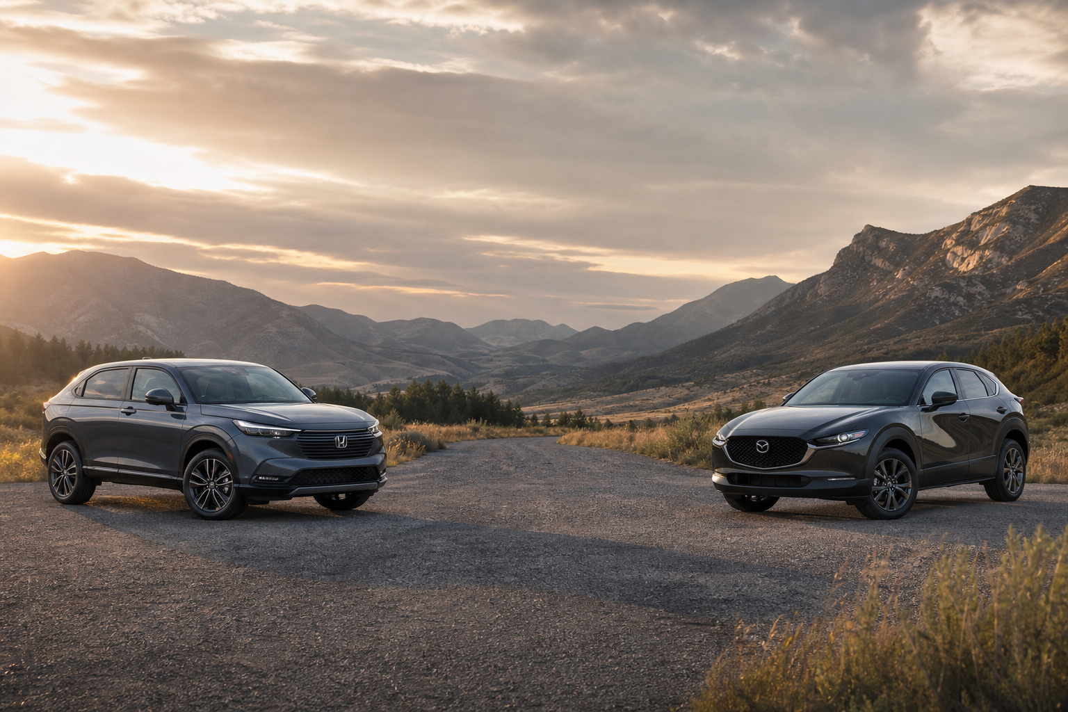 Honda HR-V LX AWD vs Mazda CX-30 2.5 S Select Sport