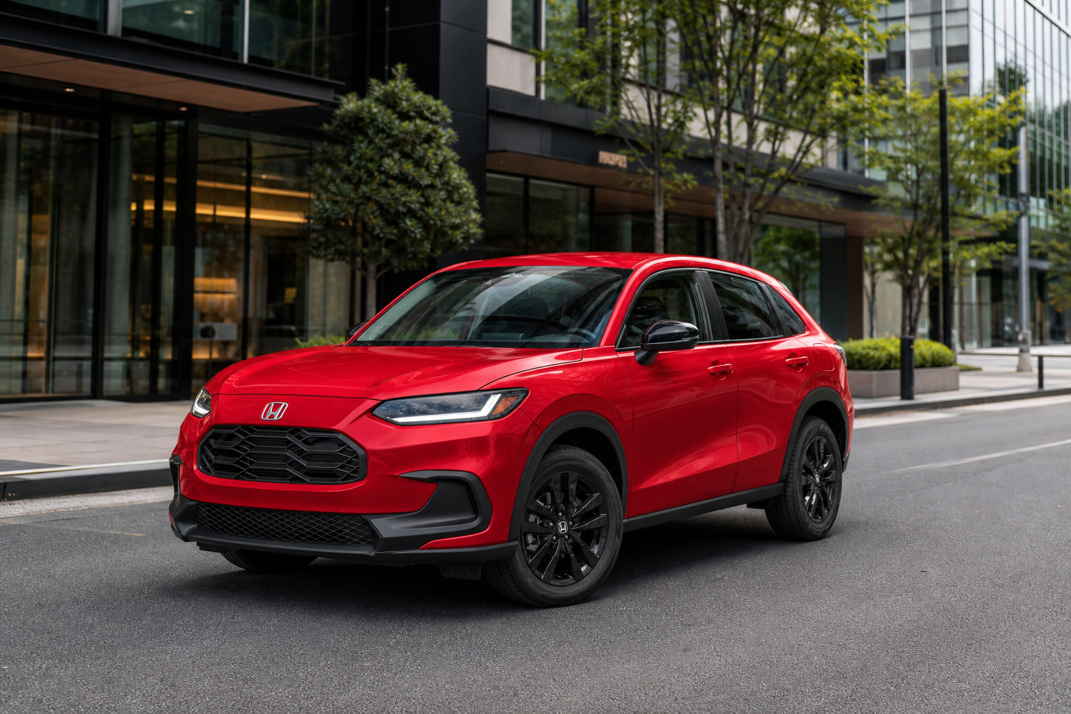 2027 Honda HR-V Sport FWD in Milano Red