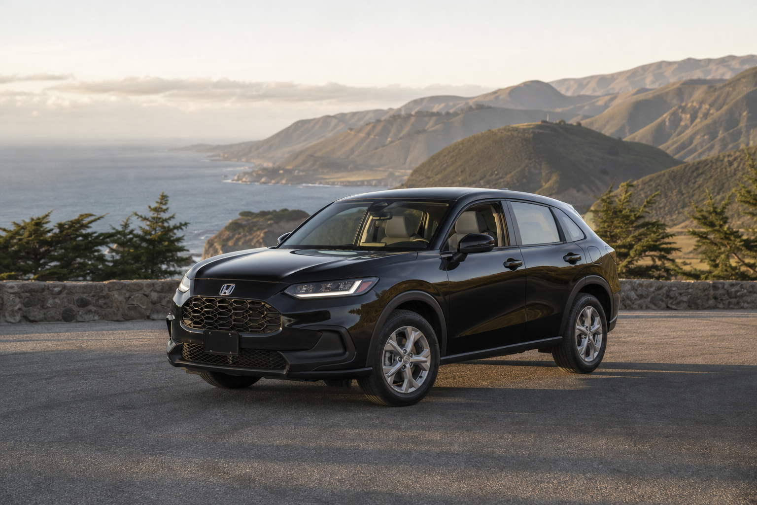 2027 Honda HR-V LX FWD in Crystal Black Pearl